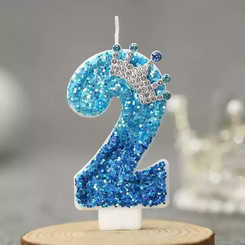 Princess crown candle