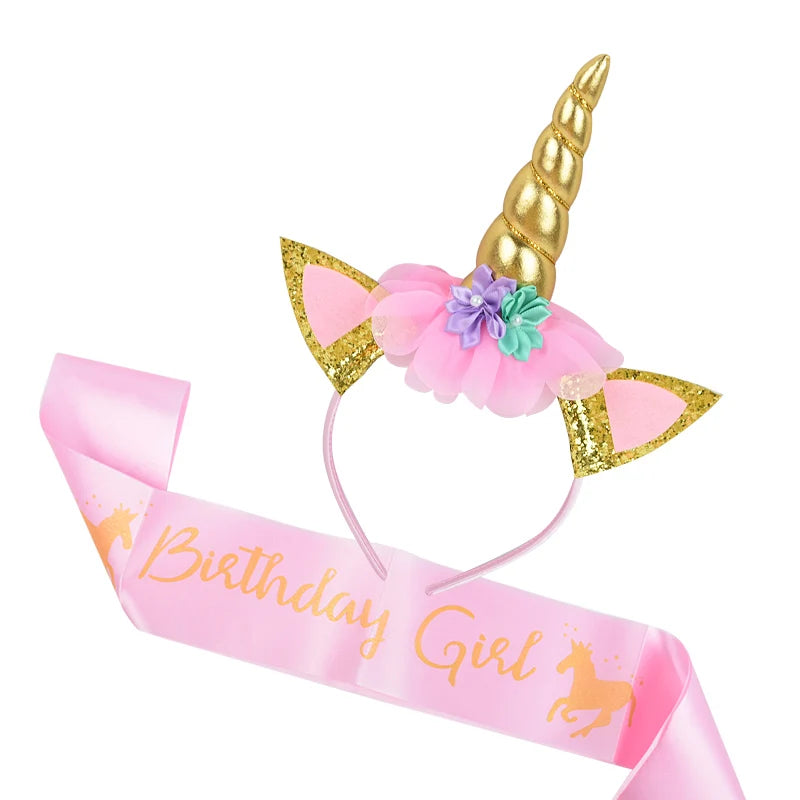 Rainbow Unicorn Balloon 32 inch 1Set