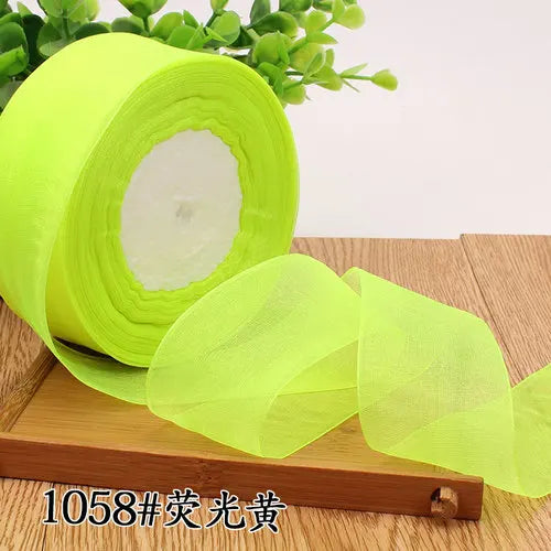 Organza ribbon 50 yards/Roll