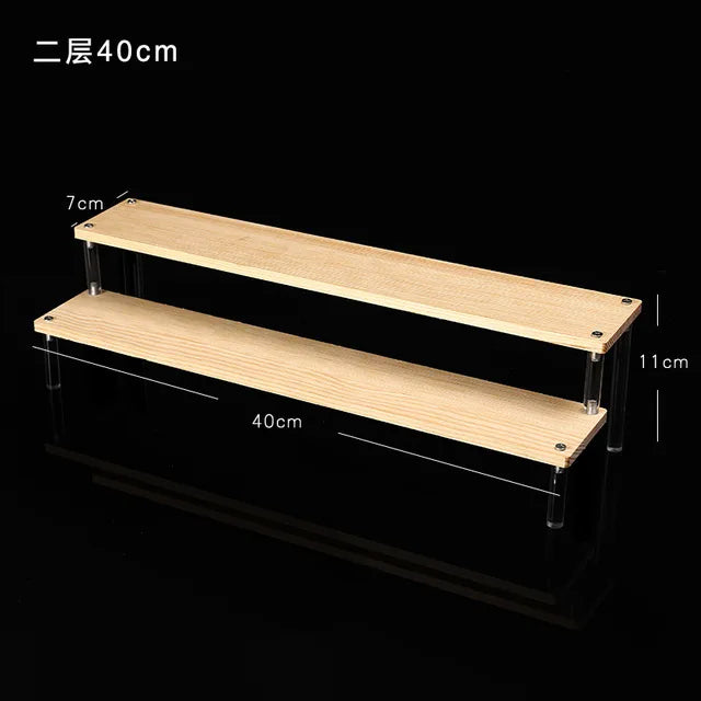 1-5 Tier Clear Acrylic Display Stand