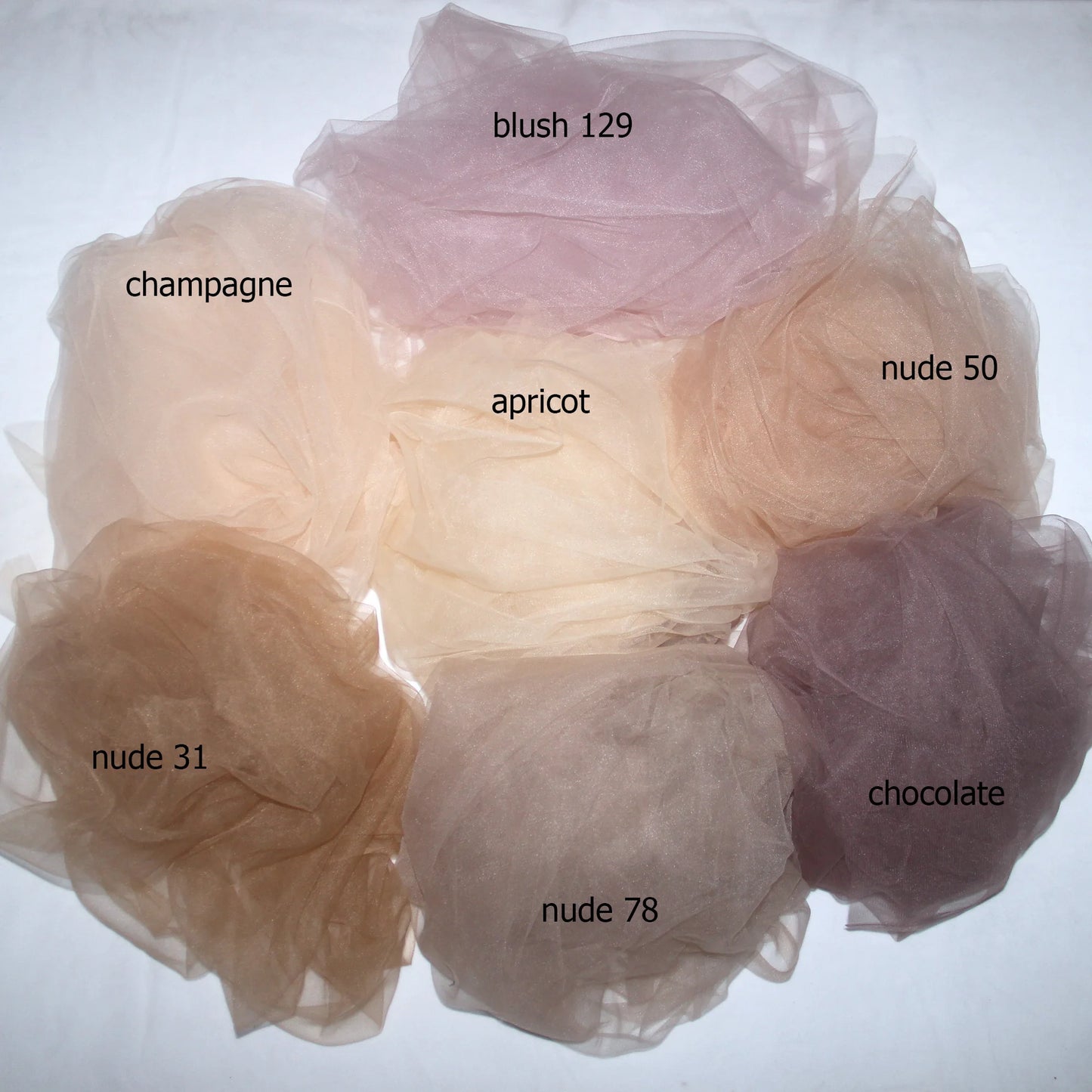 Tull Mesh Fabric 1/2/3/5 meters