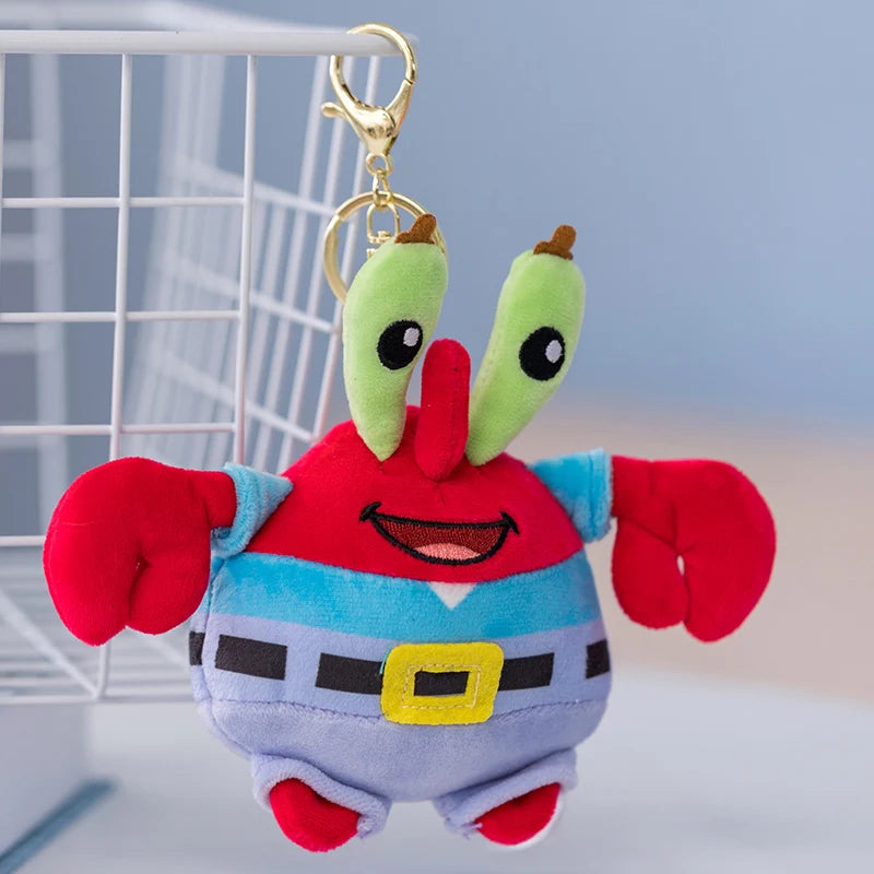 SpongeBob Kawaii Plush Keychain Set