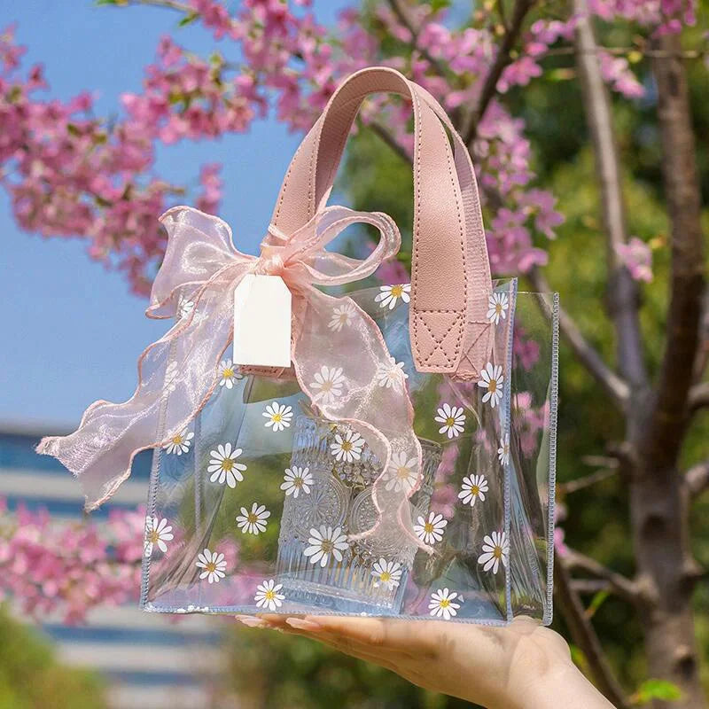Daisy Reusable PVC Bags