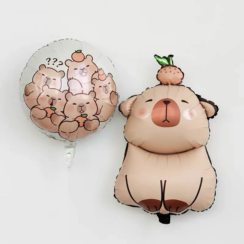 Capybara theme balloon