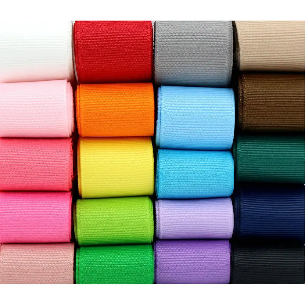 Grosgrain ribbon solid fabric 10 meters