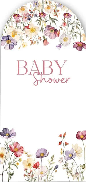2-Sided baby shower covers arch