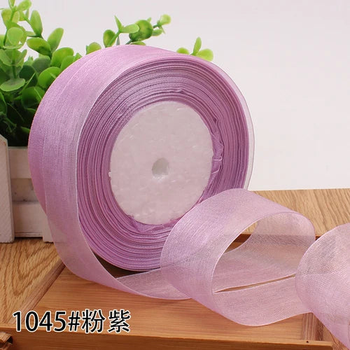 Organza ribbon 50 yards/Roll