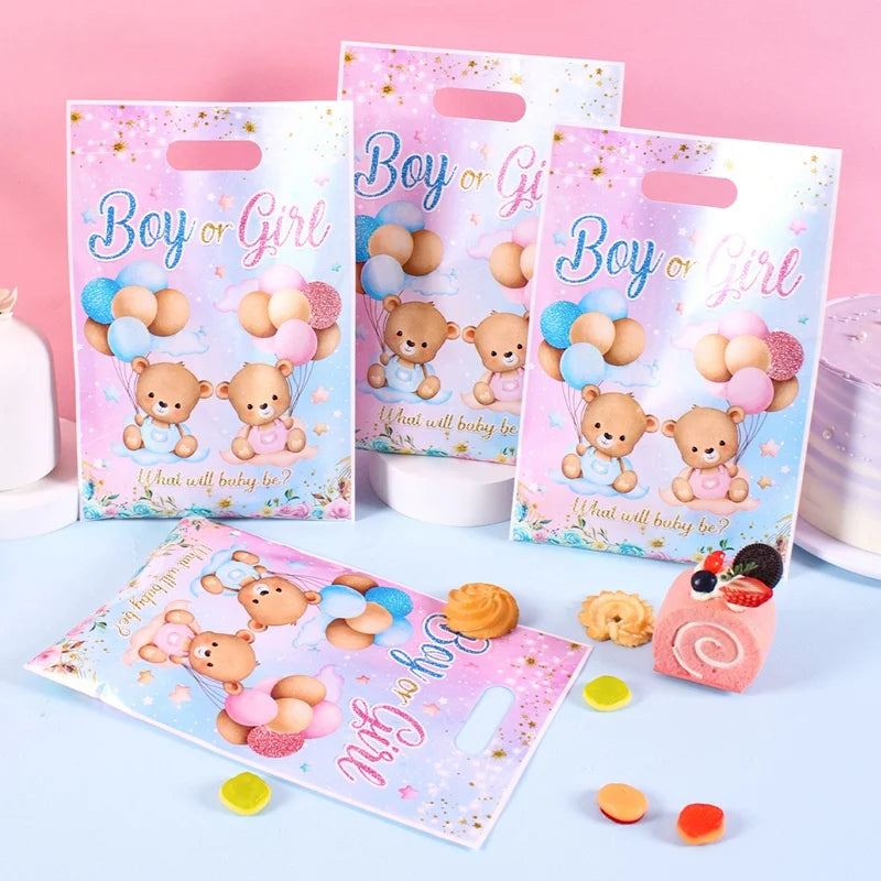 Gender Reveal Gift Bags, 10/20/50pcs