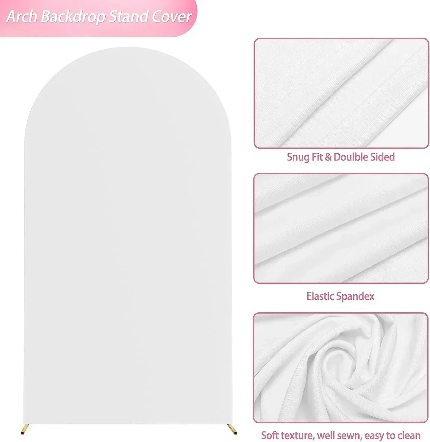 2-Sided baby shower covers arch