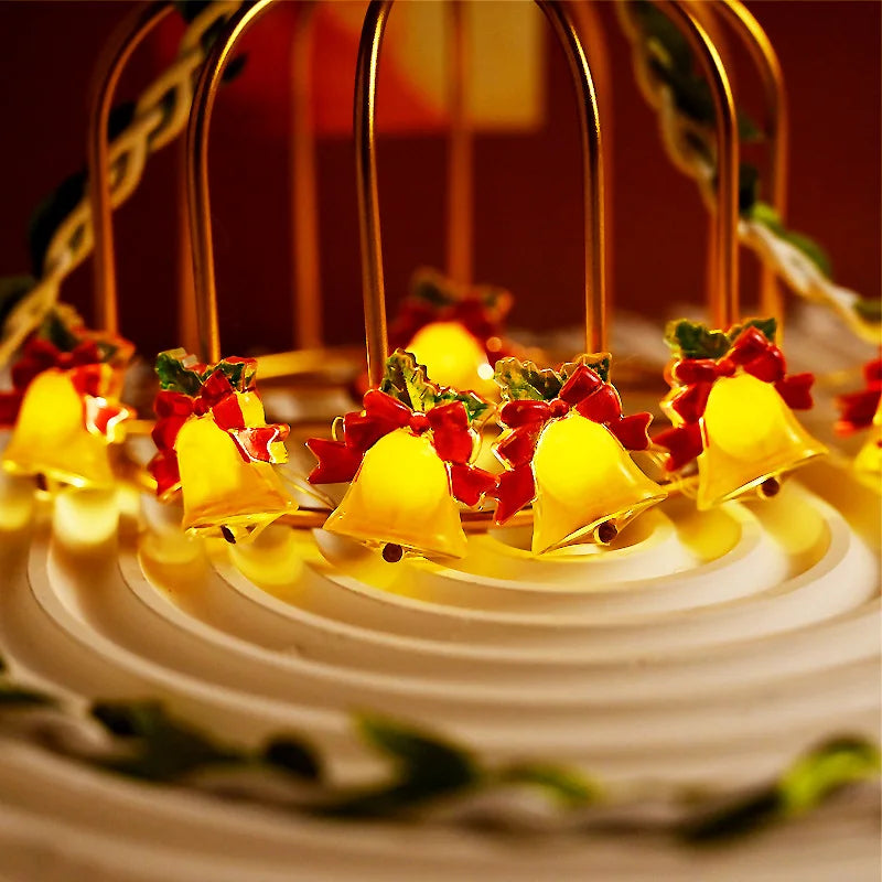 50/20 LED Bell Garland Lights USB Plug