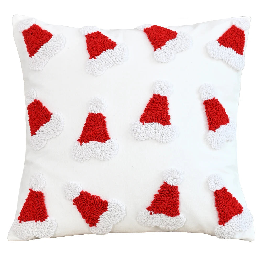 Sorino Christmas Cartoon Tufted Pillowcase