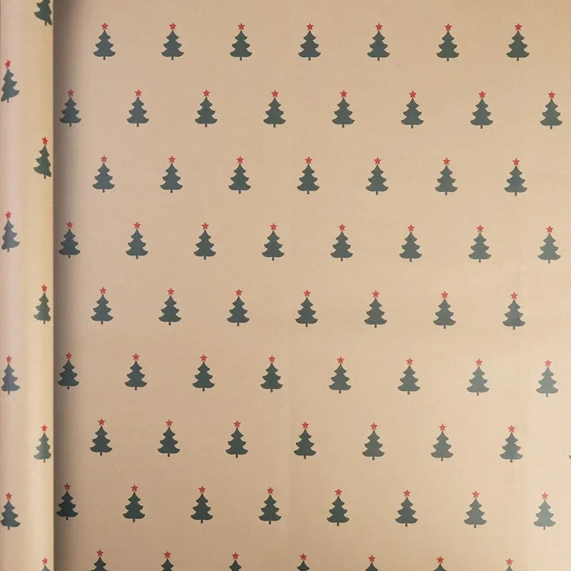 20/1PCS Christmas Kraft Paper Roll