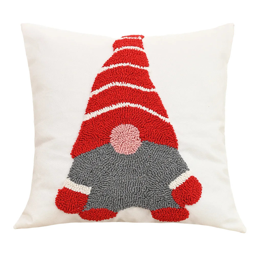 Sorino Christmas Cartoon Tufted Pillowcase