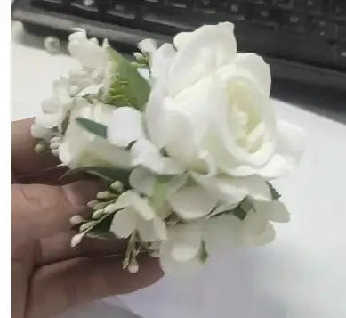 Bracelet FlowerCorsage Bridesmaid Sisters