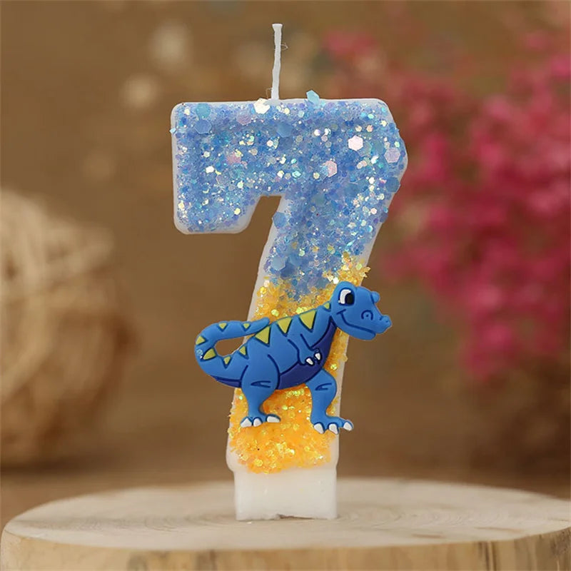 Dinosaur candles