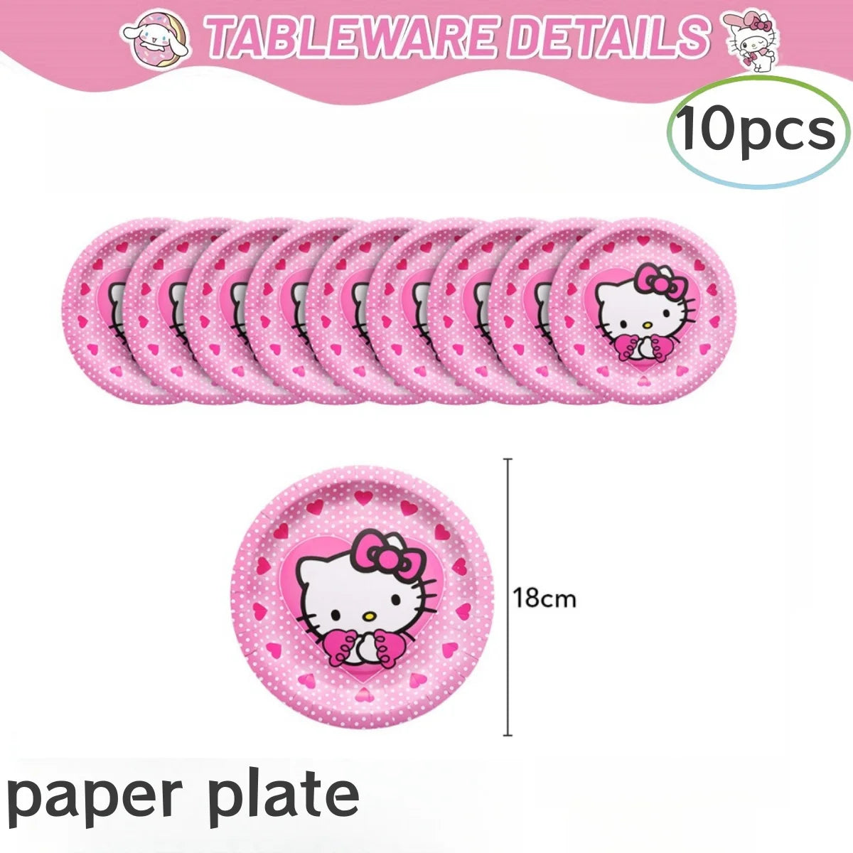Hello Kitty decorations kit