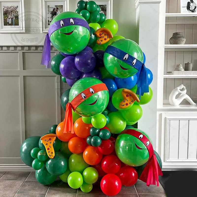 Green Ninja theme decorations