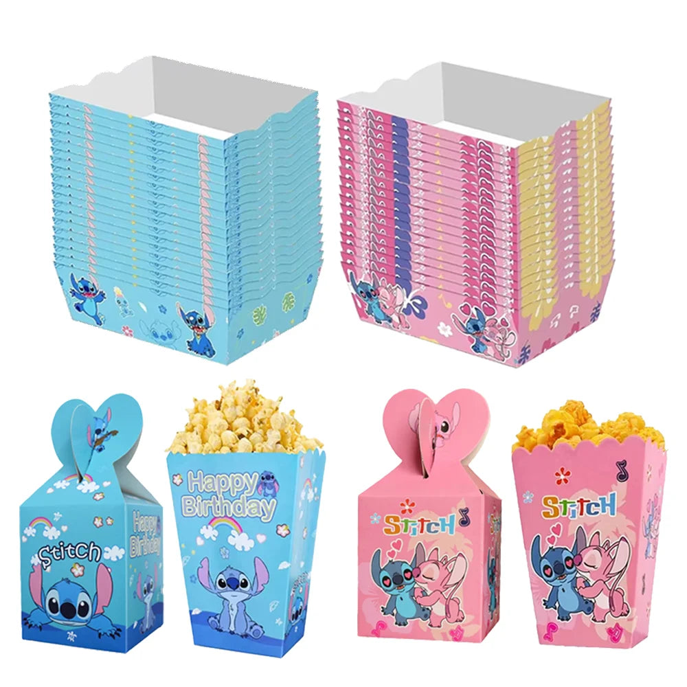 Stitch Popcorn ,Food , Candy Boxes