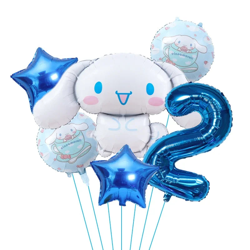 Sanrio Balloon 32 inch 6pcs