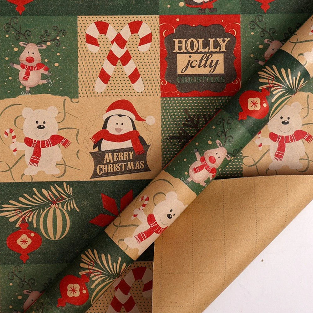 Christmas Gift Box Wrapping Paper
