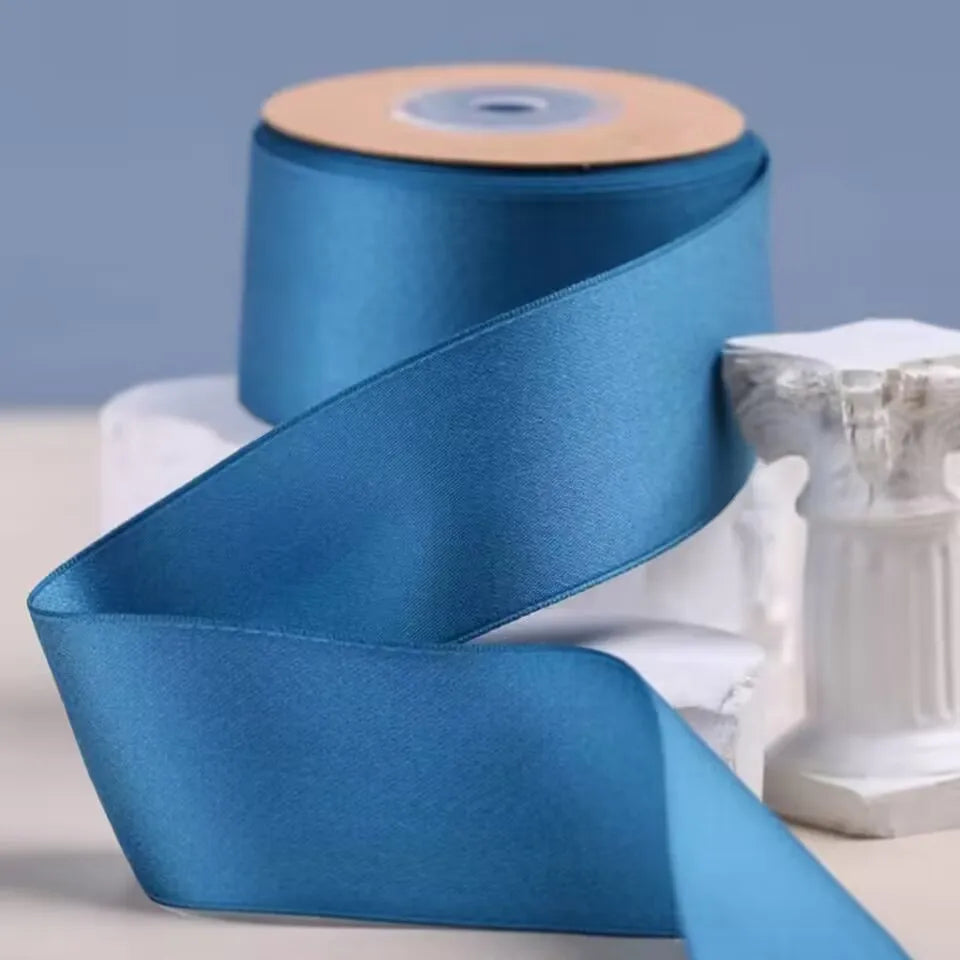 Single color Polyester/Cotton terylene crafts Ribbons 10 Yards10 16 25MM/38MM Matte