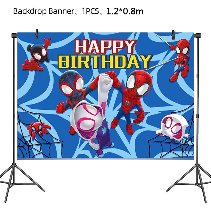 SpiderMan Theme Decoration
