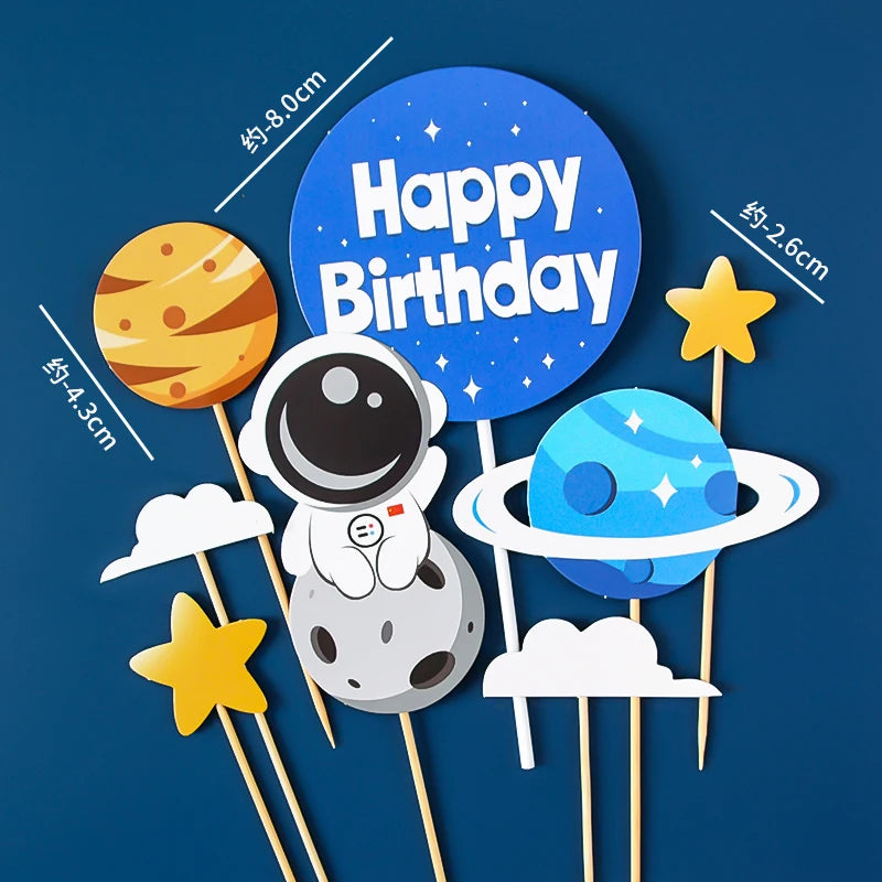 Astronaut Cake Topper decor