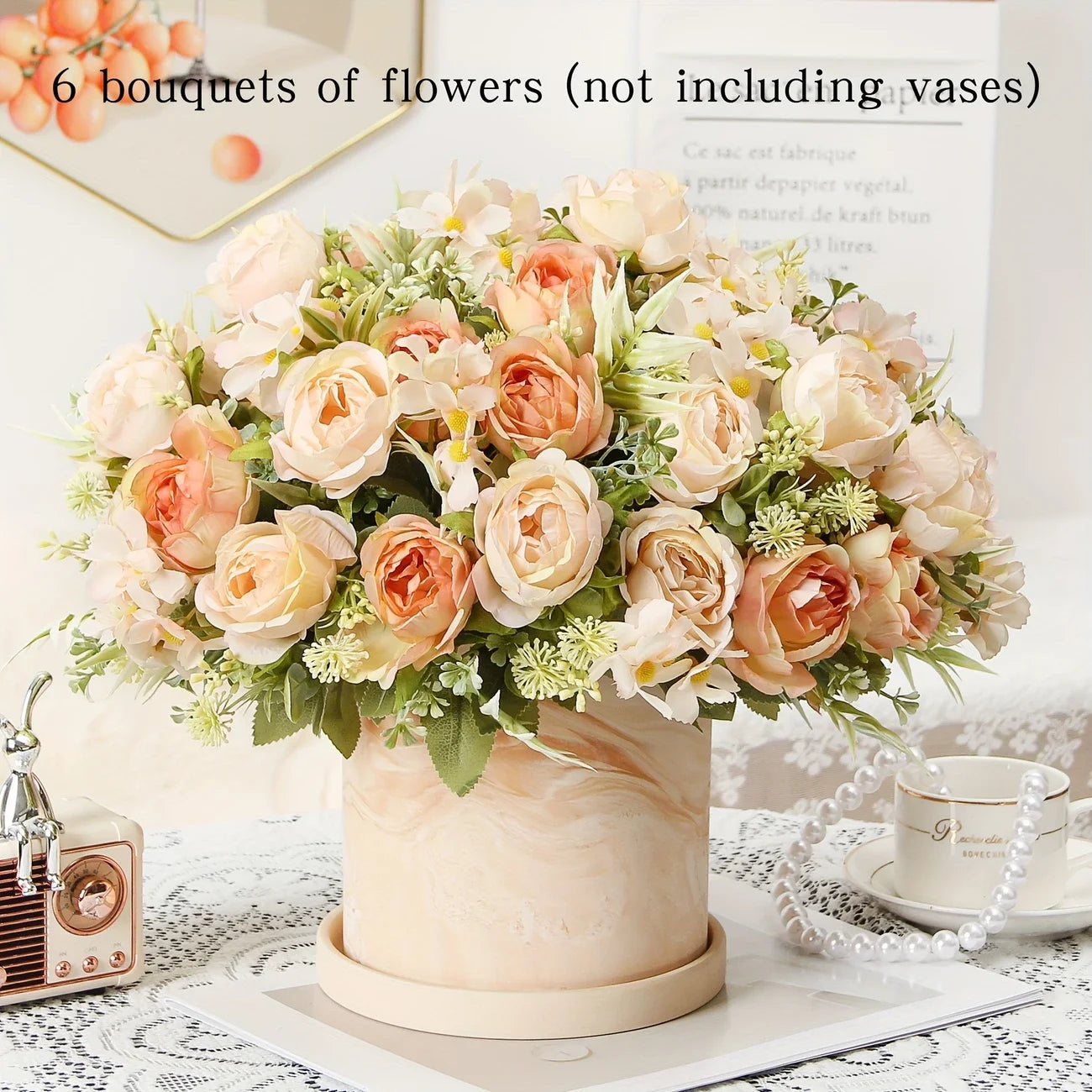 Peony flowers