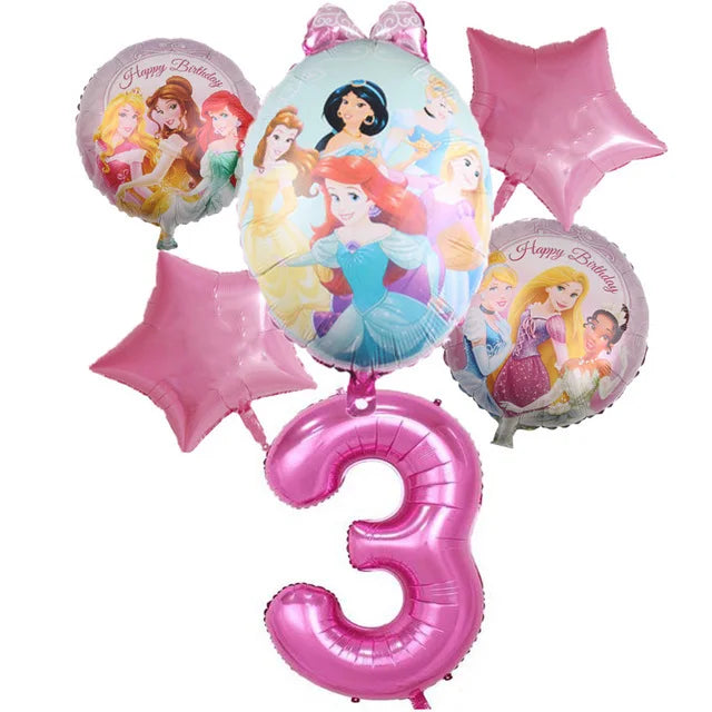 Princess Birthday Party Decoration Kit