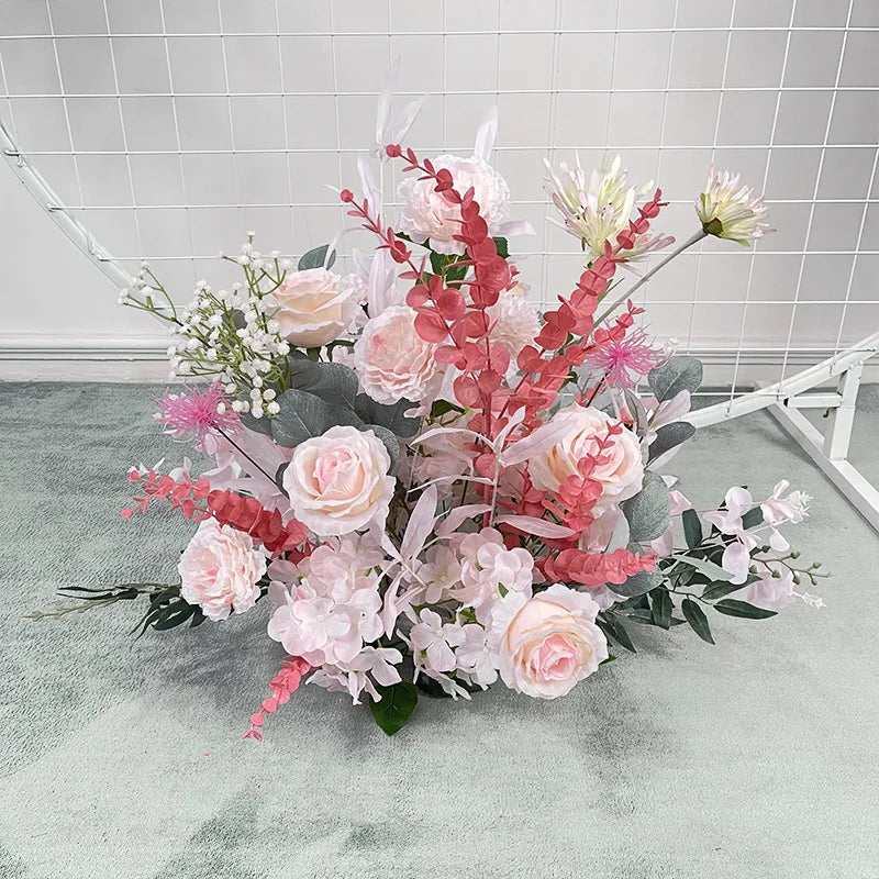 Artificial Crescent Flower Table & Arch Decoration