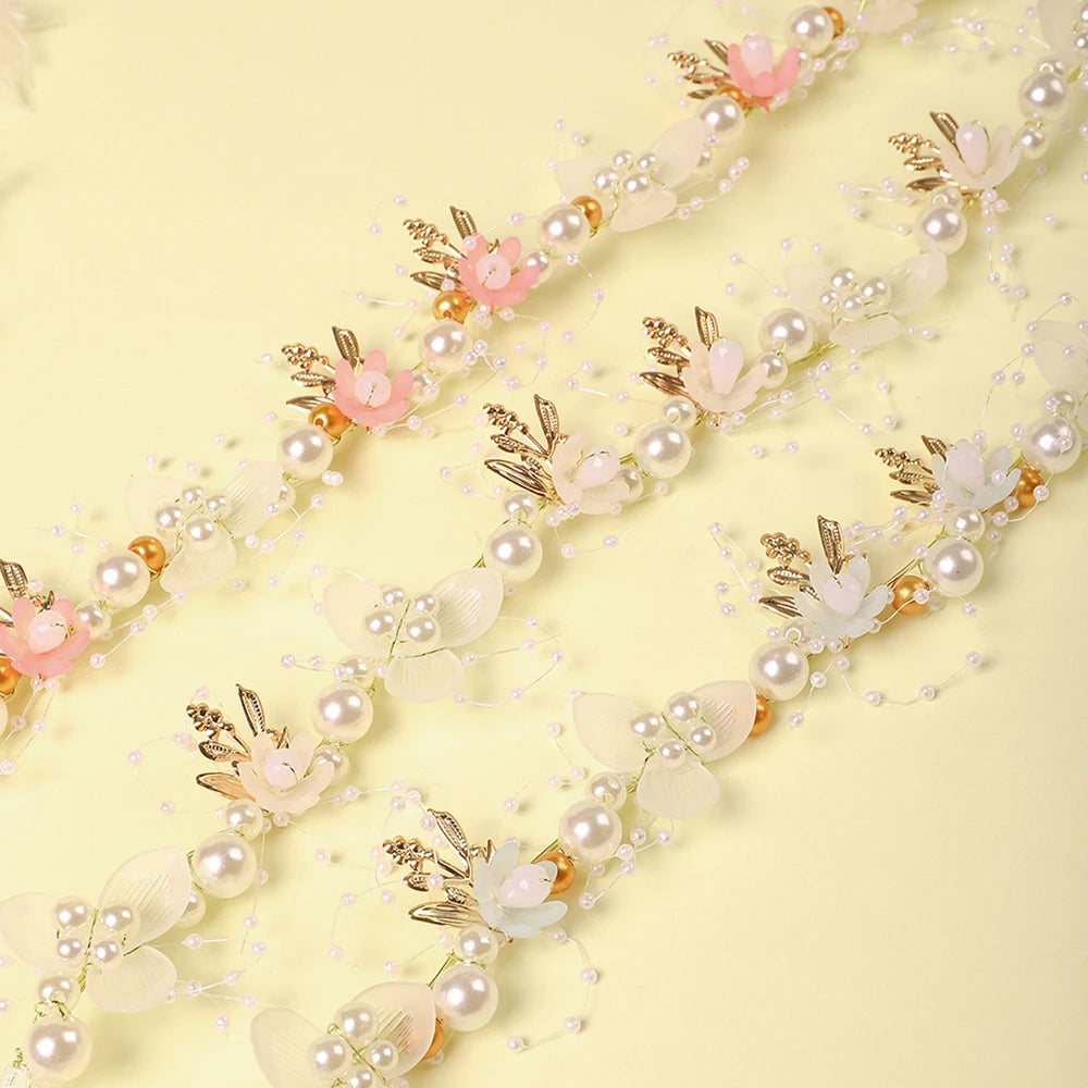 Flower garland headband 1/3Pcs ,