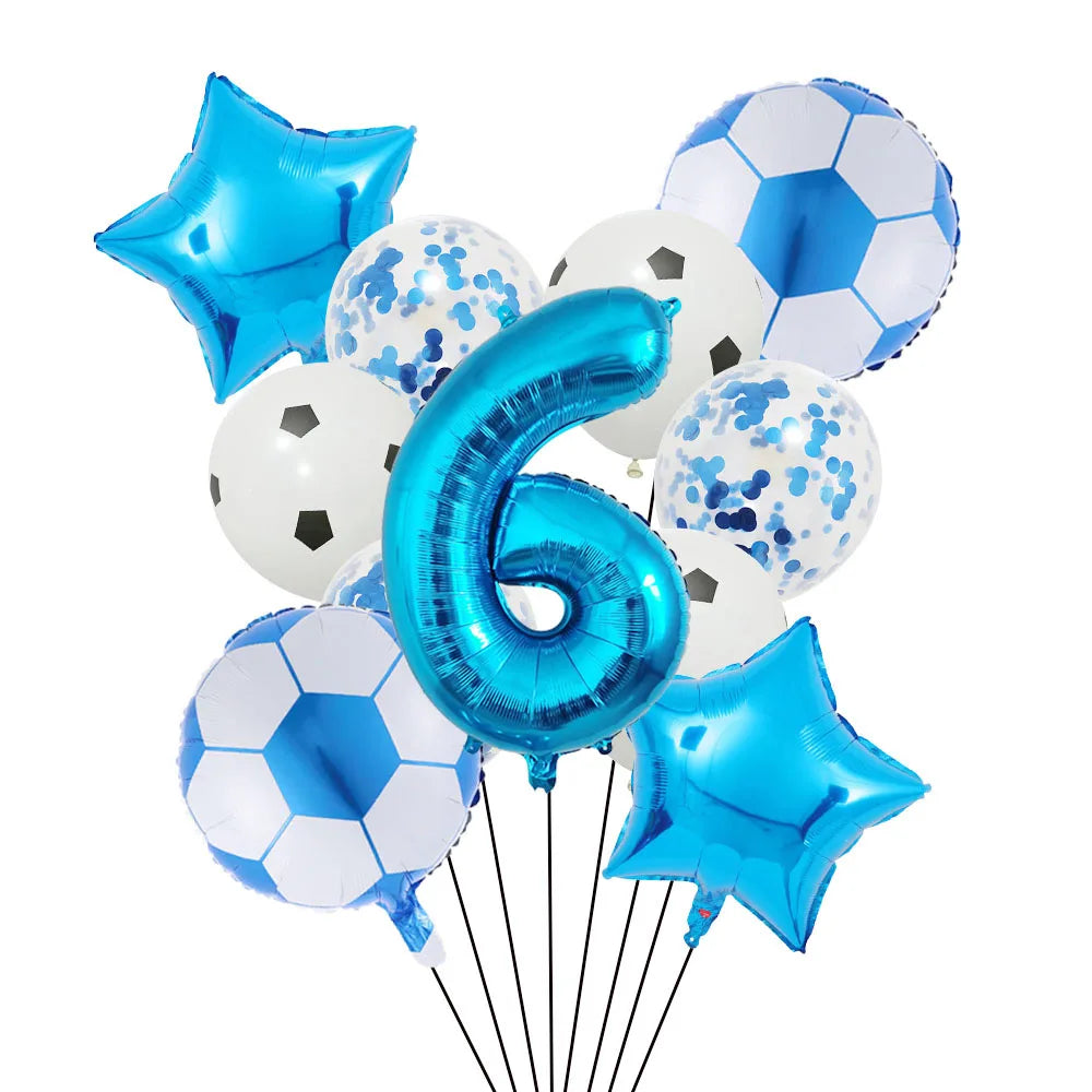 1 Set Helium Football Balloons Decorations 32Inch