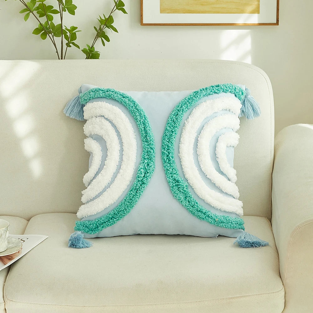 Sorino Bohemian Tufted Pillowcase – Vintage Pastoral