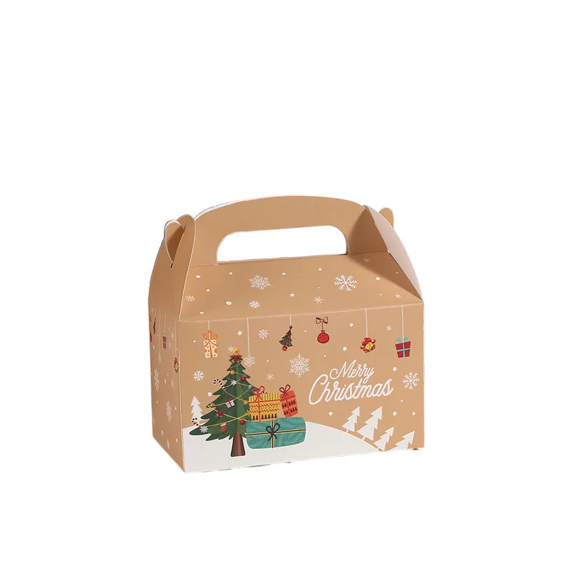 Reusable Kraft Xmas Gift Boxes