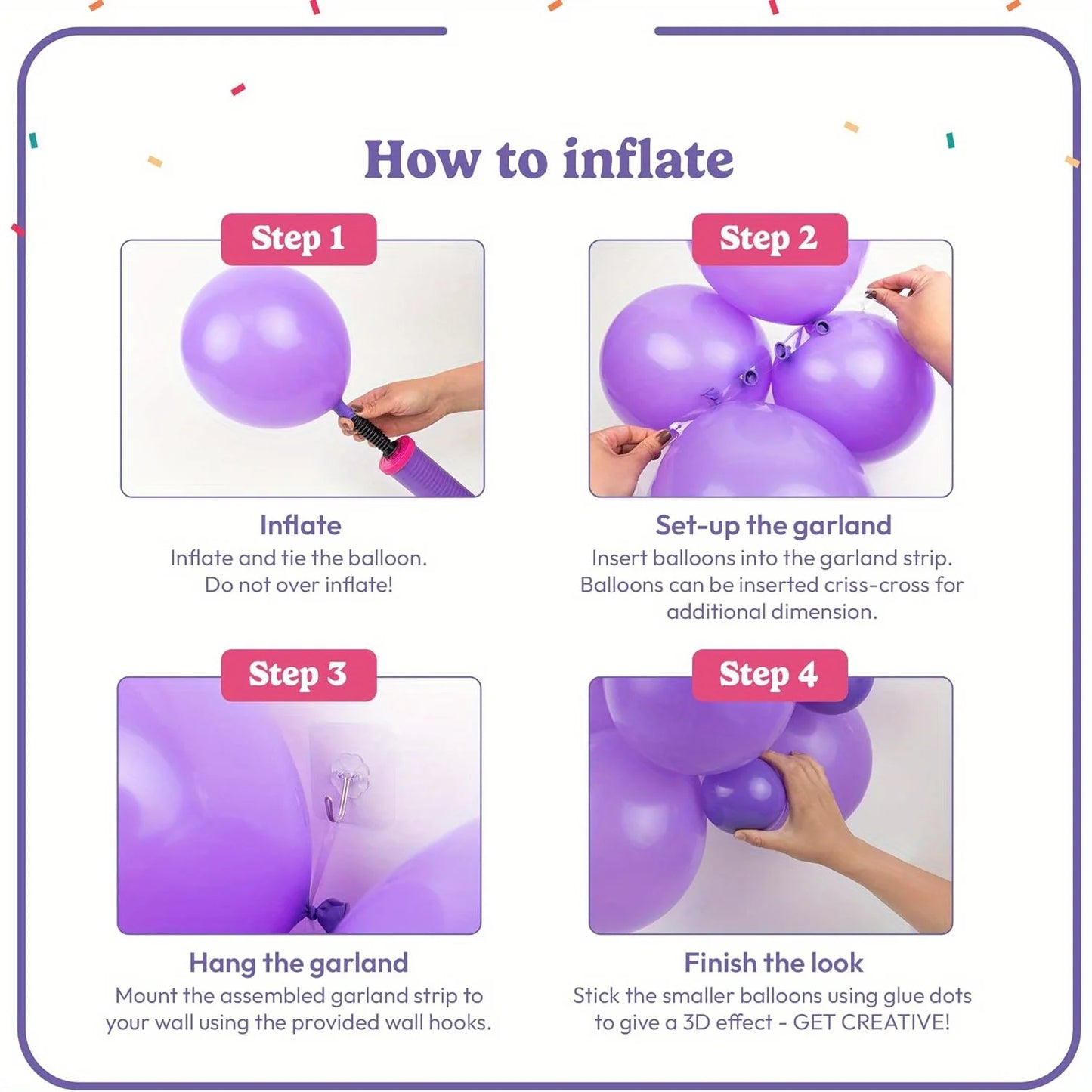 134PCS Daisy Balloon Arch Set – Boho Party Decor