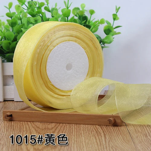 Organza ribbon 50 yards/Roll