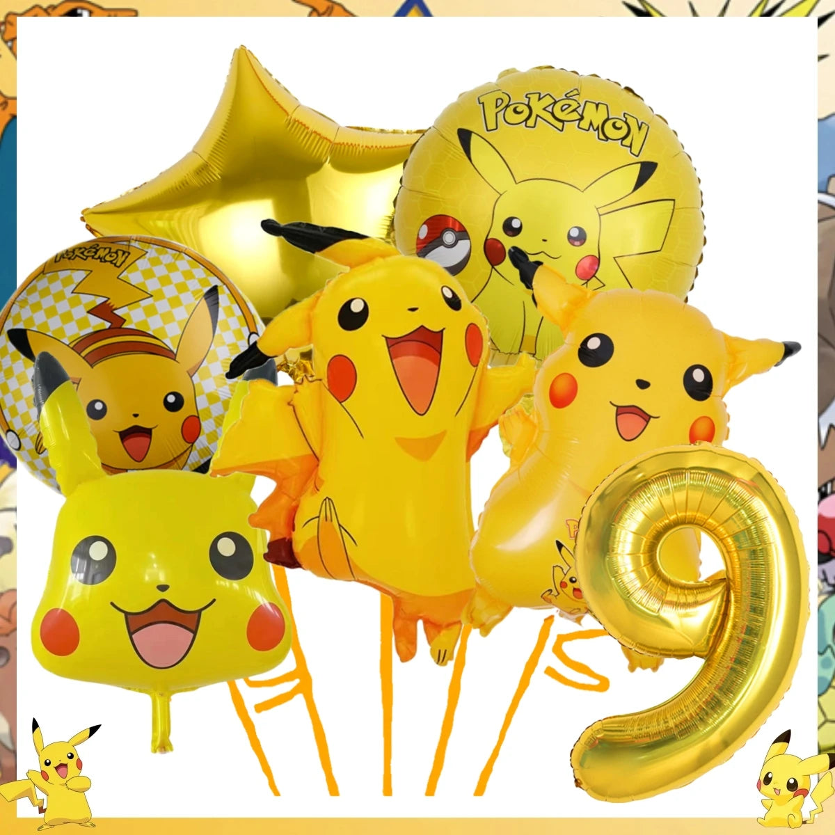 Pokemon decoratoin kit