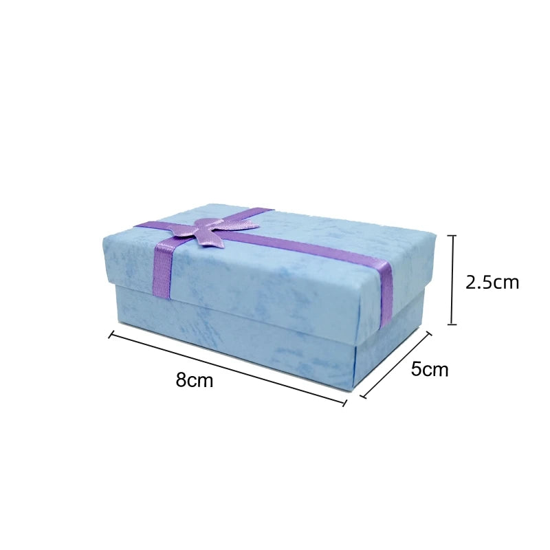 Jewelry gift boxes 5*8*2.5cm 6Pcs/lot
