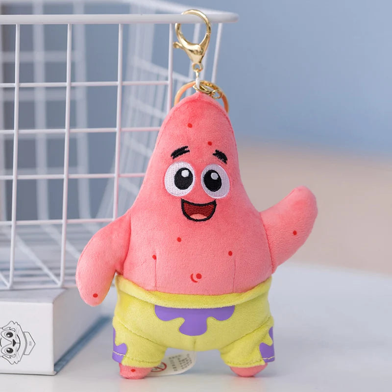 SpongeBob Kawaii Plush Keychain Set