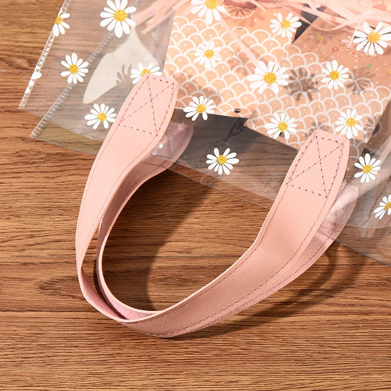 Daisy Reusable PVC Bags