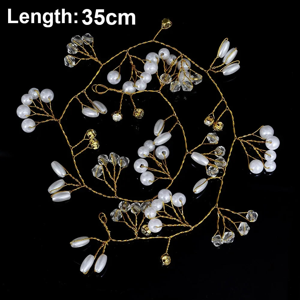 Elegant Pearl Crystal Hairpin 20pcs