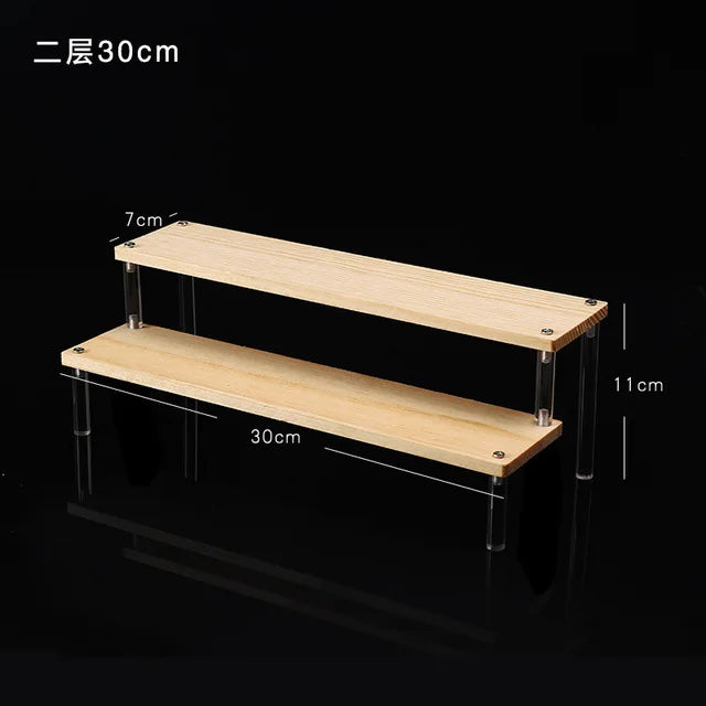1-5 Tier Clear Acrylic Display Stand