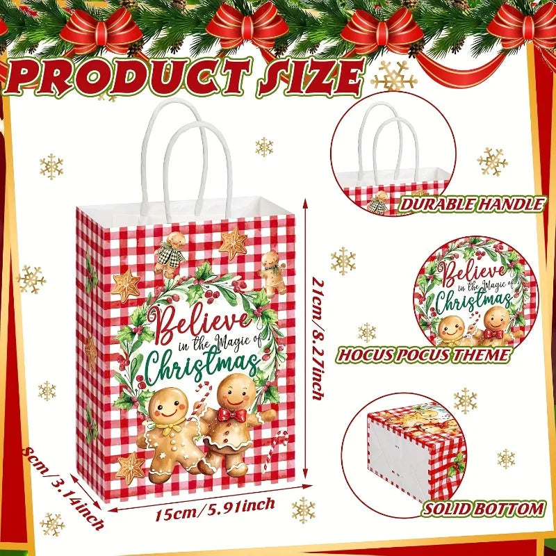 Merry Christmas Party Paper Bags