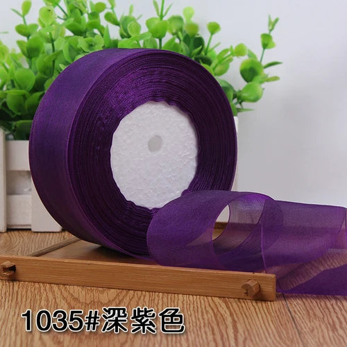 Organza ribbon 50 yards/Roll