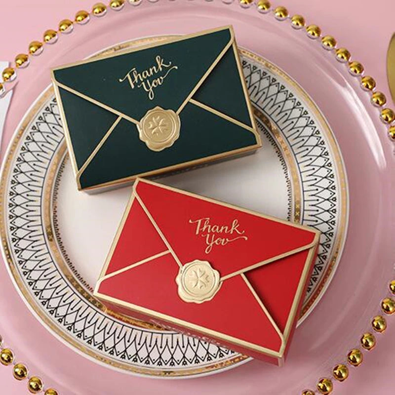Gift box packaging envelope shape 20pcs