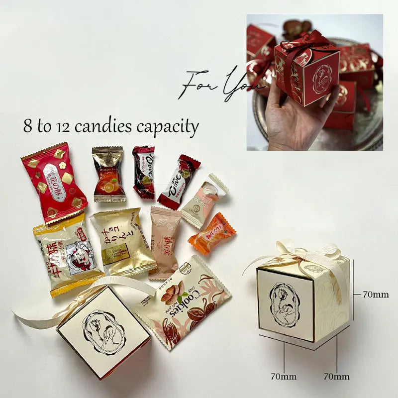 Luxury french candy box 10-400pcs/lot