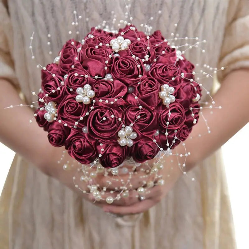 Rose white and ivory bouquet