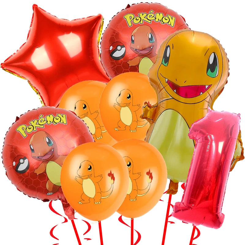 Pokemon party decoration balloons