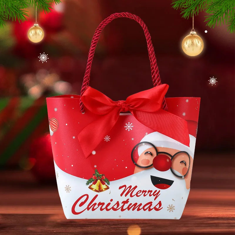 12/48pcs Creative Xmas Treat & Gift Bags