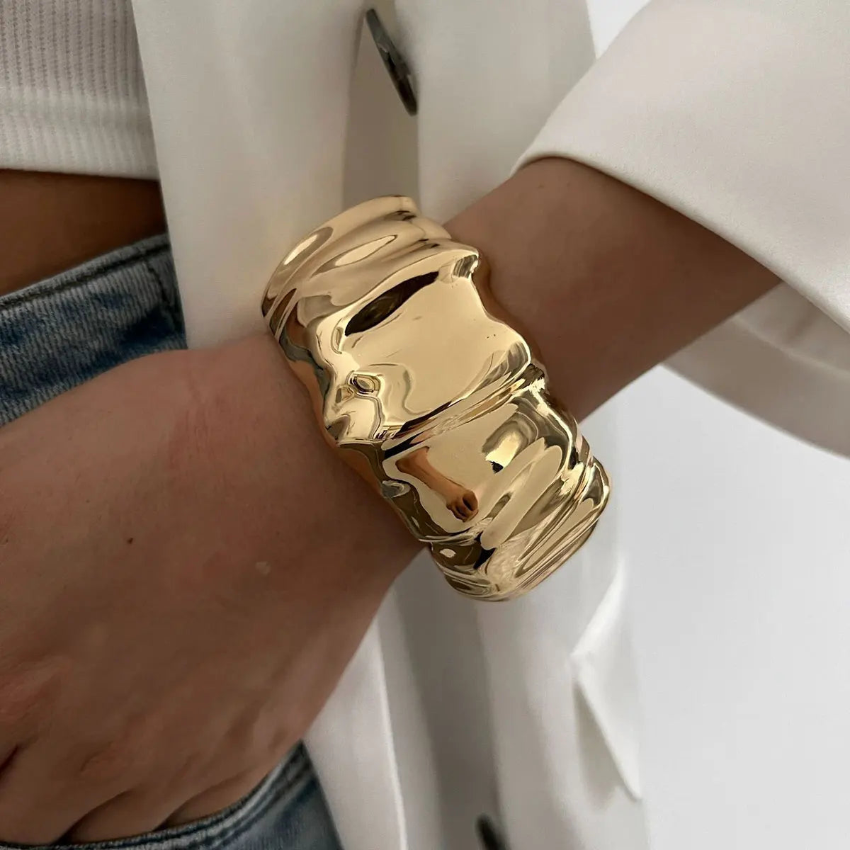 Razina silvar & gold bracelets